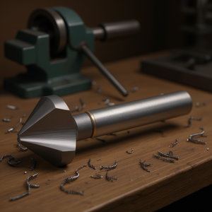 Ttake 90 Countersink HSS TiAlN Coated Cylindrical Shank 3 Flutes DIN 335 C - Product Image 3