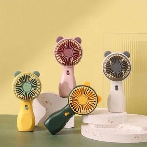 Portable Durable <b>Mini</b> <b>USB</b> Charging Eco-Friendly Safe Fan with Night Light Smart Home Product Summer Cooling Outdoor Use - Product Image 1