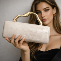 Sac à main tendance en texture crocodile pour femmes 2026, chic, à chaîne unique, sacs de soirée, sac à bandoulière, sac à main pour fête