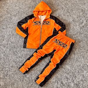 Novedades de Invierno 2026, Conjunto Deportivo de Nylon Transpirable con Estampado Personalizado, Sudadera con Capucha y Cremallera, Ropa Urbana Ligera e Informal para Hombre - Product Image 2