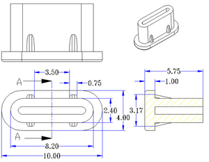 Adgets Ype-ilicono UST lulugs Mart Hone one harharharging ORT rotector sobre Ype C nnti-polvo AP para amamsung iaomi uwei - Product Image 5