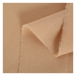 Tissu en <span class=keywords><strong>coton</strong></span> peigné 60S à prix bon marché d'usine par uni tissé solide teint pour la doublure de robe - Product Image 5