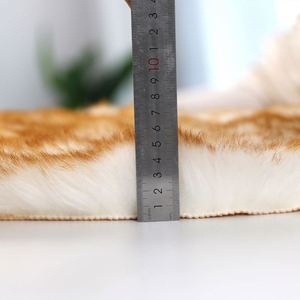 Tapis nordique d'intérieur Fourrure ronde Décoration de la maison Tapis de luxe en imitation laine - Product Image 4