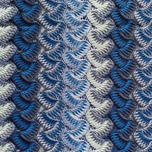 Warp Knitted Color W Stripe Wave Pattern Polyester Jacquard Mesh Fabric For Spring And Summer