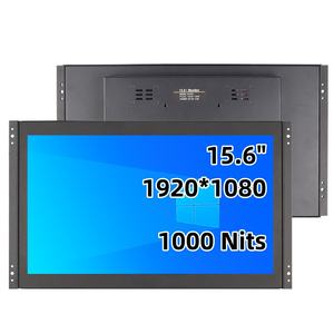 Monitor Layar Sentuh Kapasitif Bingkai Terbuka 15,6 Inci Kecerahan Tinggi 1000 Nits Layar LCD Industri Dengan Antarmuka HD-MI VGA - Product Image 1