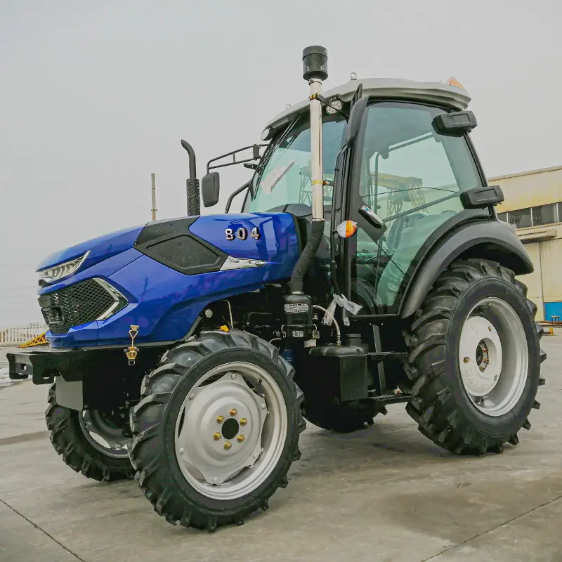 chinese 4WD 45hp 60hp 90hp Cheap Mini 4x4 Farming Machine 4wd Agricultural Farm Small 4 Wheel Drive 80hp Farmer Tractor