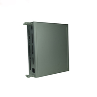 Boîtier de montage en rack pour système vidéo, châssis en profilé aluminium industriel personnalisé, boîtier d'amplificateur électronique, boîtier d'amplificateur en aluminium OEM