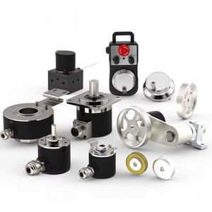 Sensor codificador óptico de 1024 ppr con salida NPN de colector abierto, codificador rotatorio incremental de eje hueco ciego con sujeción de 8 mm - Product Image 6