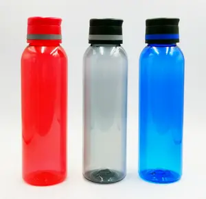प्रमोशन उपहार सीधे डिजाइन ट्राइटन पानी की बोतल 700 मिलीलीटर क्षमता फ्लिप ढक्कन प्लास्टिक ड्रिंकवेयर डायरेक्ट ड्रिंकिंग कोल्ड थर्मल