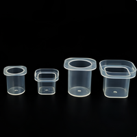 Caja de viales de plástico compuesto de alta calidad de 3ml y 10ml con 1 compartimento, empaque suelto OEM, adecuada para refrigeración de laboratorio y embalaje de marca.