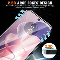 Protection d'écran en verre trempé HD transparente compatible avec les coques pour Motorola G Power 5G 2025 Moto Stylus 2026 Play Vente directe usine