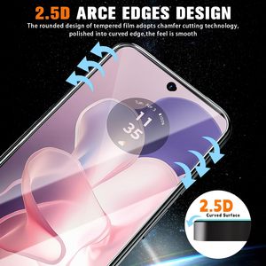 Protection d'écran en verre trempé HD transparente compatible avec les coques pour Motorola G Power 5G 2025 Moto Stylus 2026 Play Vente directe usine - Product Image 3