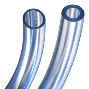 Aire Acuario Estanque de agua 8mm /10mm PVC Tubo transparente Manguera Transparente Flexible