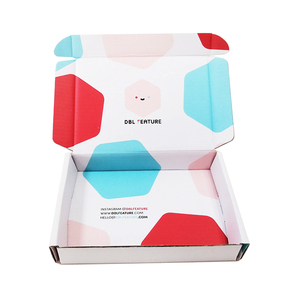 Custom Corrugated Board Packaging Box Matt Mailer Shipping Box Costume Apparel Dress Shoes Paper Gift Box With Printing