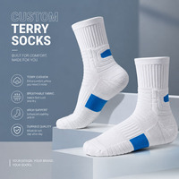 Chaussettes de compression personnalisées pour le sport, chaussettes de performance athlétique, chaussettes de sport pour l'entraînement, fabricant OEM ODM en gros
