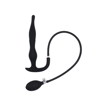Inflatable Silicone Butt <strong>Plug</strong> Expandable <strong>Anal</strong> Trainer Air <strong>Pump</strong> Inflate <strong>Anal</strong> <strong>Plug</strong> With Detachable Air Needle Intimate Sex Toys - Product Image 2