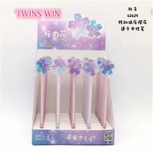 การตรวจสอบสไตล์ที่น่าสนใจใช้ปากกาตกแต่งรูปซากุระที่เป็นกลางหมุน <span class=keywords><strong>Herry</strong></span> Blossom ปากกาแห้งเร็ว Gelpen2225 - Product Image 6