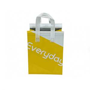 Custom Logo Biodegradable Fabric Thermal Food Cooler <b>Backpack</b> Bag Waterproof Non Woven Insulated Bag Cooler Bags - Product Image 1