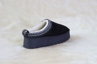 Bottes de neige pour femmes Hiver 2025 Nouvelle mode gothique Plateforme épaisse Bottines Chelsea en daim Doublure chaude en fourrure Chaussures décontractées
