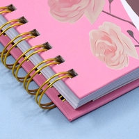 Carnet de notes personnalisé A5 en spirale, organisateur d'argent, bloc-notes, économie d'argent, planificateur de Budget, livres