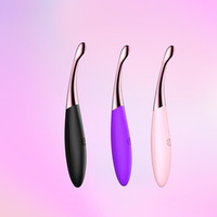 Mini G Spot Clitorale Stimulatie Plagen Orgasme Paren Vibrator Seksspeeltjes Pen Één Knop Spuiten Tieten Masturbator Massager