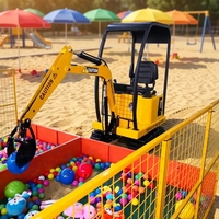 Machine à attraper les balles à monnayeur WZD-16 pour parcs d'attractions pour enfants (produit de grande taille)