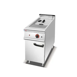 Commercial Electric 20L Single Tank Deep Fryers Free Standing Fast Food Frying Machine Electric Deep Fryer With A Cabinet