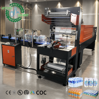 Máquina Empacadora de Película Tipo L para Botellas y Latas de Bebidas con Película Retráctil de PE, Certificación CE ISO, de 350 ml a 2 L
