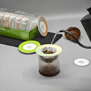 Paquete de Filtros de Café Desechables Personalizados de Estilo OVNI, Bolsa de Filtro de Café para Preparación Manual - Product Image 1