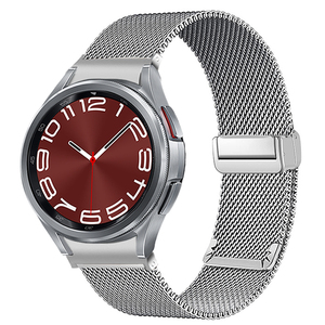 Correa sin huecos para <span class=keywords><strong>Samsung</strong></span> <span class=keywords><strong>Galaxy</strong></span> <span class=keywords><strong>Watch</strong></span> 6 Classic 47 43mm 5 <span class=keywords><strong>4</strong></span> 40 <span class=keywords><strong>44mm</strong></span> Hebilla magnética Correa 5Pro 45mm Correa de acero inoxidable - Product Image 1