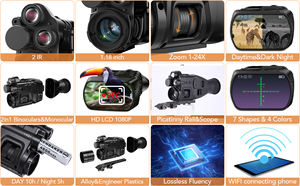 HENBAKER CY789 Infrarot IR Nachtsichtgerät Infrarot Nachtsicht-Monokular Zielfernrohr für die Jagd - Product Image 5