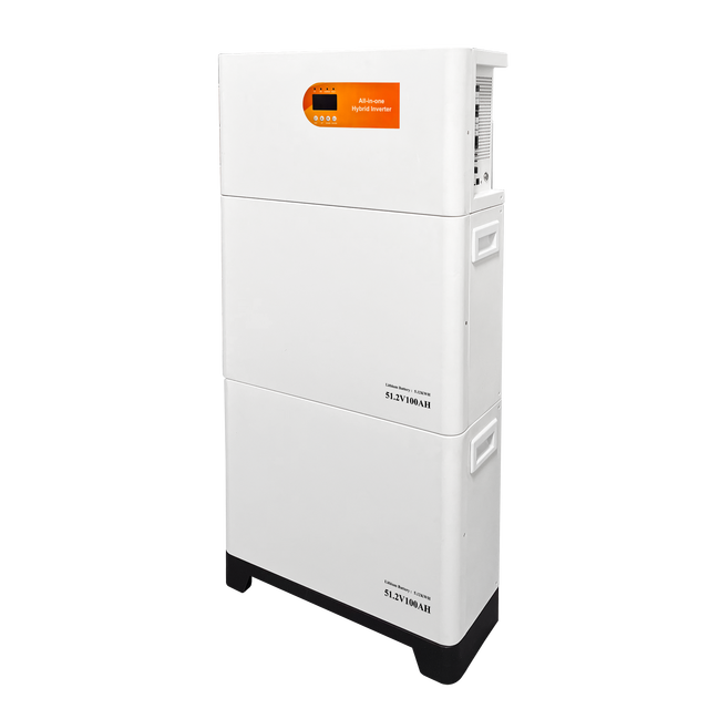 10kw All in One Vertical Stacked Solar Storage System Support AC / DC Priority Output System Solar System