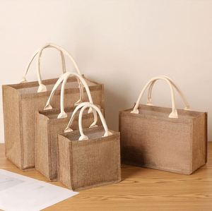 ถุงผ้าปอกระเจาพร้อมผ้าทอรีไซเคิลธรรมชาติที่เป็นเอกลักษณ์ - Product Image 3