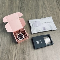 Cajas de Envío Plegables de Cartón de 6x4x2 con Logotipo Personalizado, MOQ Bajo, Mini Cajas de Papel para Envío de Joyería, Accesorios, Embalaje Postal