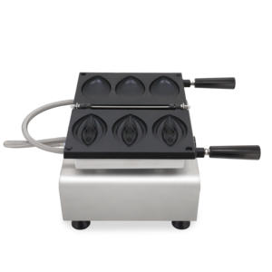 Équipement <span class=keywords><strong>de</strong></span> boulangerie Femme fille forme gaufrier Tapioca cône mini taiyaki machine commerciale - Product Image 4