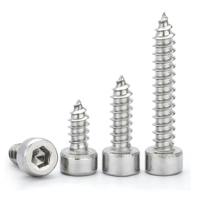 Premium 304 Stainless Steel Hex <b>Socket</b> Head Cap <b>Screws</b> DIN912 ISO4762 Metric Allen Bolts A2-70 Custom OEM Fastener Manufacturer - Product Image 1