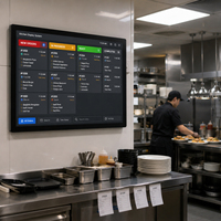 Monitor Táctil Médico KDS, Pantalla HMI Industrial, Terminal Táctil POS, Pantalla para Automatización de Fábrica