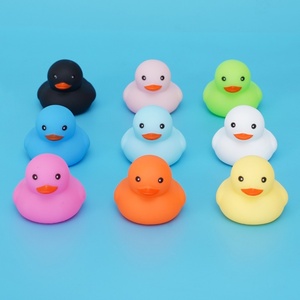 YIDA <span class=keywords><strong>R</strong></span> Paperella Gialla Piccola N. 8, Giocattolo Sonoro in Vinile Colorato per il Bagno e il Gioco in Acqua, per Paperelle da Bagno Esclusive - Product Image 1