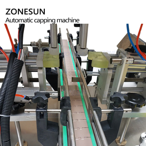 ZONESUN Automatic Electric Screw Bottle Plastic Glass Water <b>Juice</b> Honey Small Washing Dropper Spout Pouch Capping <b>Machine</b> - Product Image 2