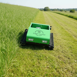 Tondeuses à gazon à chenilles à <span class=keywords><strong>moteur</strong></span> essence avec télécommande pour l'agriculture <span class=keywords><strong>et</strong></span> la maison, mini-tondeuse, emballage gratuit, vente chaude - Product Image 3