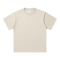 Camiseta Personalizada con Logotipo Bordado, 100% Algodón, Impresión de Logotipo, Camiseta de Hombre Lisa de Alta Calidad, Gruesa y Extra Grande