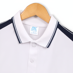 Polo de chantier en coton et polyester mélangés, tissu respirant et durable, idéal pour les travailleurs du chantier et le personnel de terrain - Product Image 1