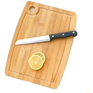 Planche à découper en bambou carrée réversible portable pour pain et sushis, pour usage en cuisine - Product Image 5