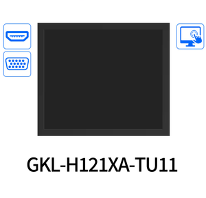 Moniteur de bureau industriel de haute qualité avec port COM RS232, moniteur de bureau résistif RS232 avec support de bureau - Product Image 1