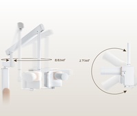 Nouveau système d'imagerie numérique de caméra haute fréquence à écran tactile haute définition portable dentaire intelligent ray 70KV