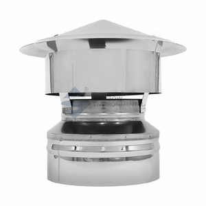 Tuyau de cheminée en acier inoxydable de classe A à double paroi de 5 pouces <span class=keywords><strong>pour</strong></span> poêle - Product Image 4