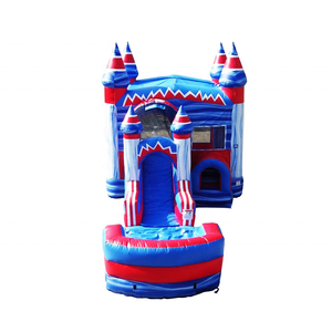Lilytoys Bán Buôn Tùy Chỉnh Thương Mại Moonwalk <span class=keywords><strong>Inflatable</strong></span> Bouncer Combo Nhảy Lâu Đài Trượt Nước <span class=keywords><strong>Inflatable</strong></span> Nhà Bị Trả Lại - Product Image 3