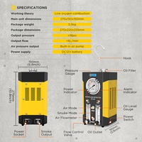 Sistema de escape de admisión de aire del tanque AUTOOL sello del cárter turbocompresor tubería fugas herramientas de diagnóstico probador para coche