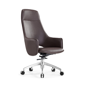 Meilleure qualité dossier haut confortable en cuir PU amovible gestionnaire patron hauteur réglable chaise de bureau - Product Image 5