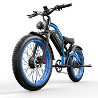 Vélo Électrique Tout-Terrain Ebycco à Pneus Larges, Double Moteur, 7 Vitesses, Vente Directe Usine, Dropshipping Transfrontalier